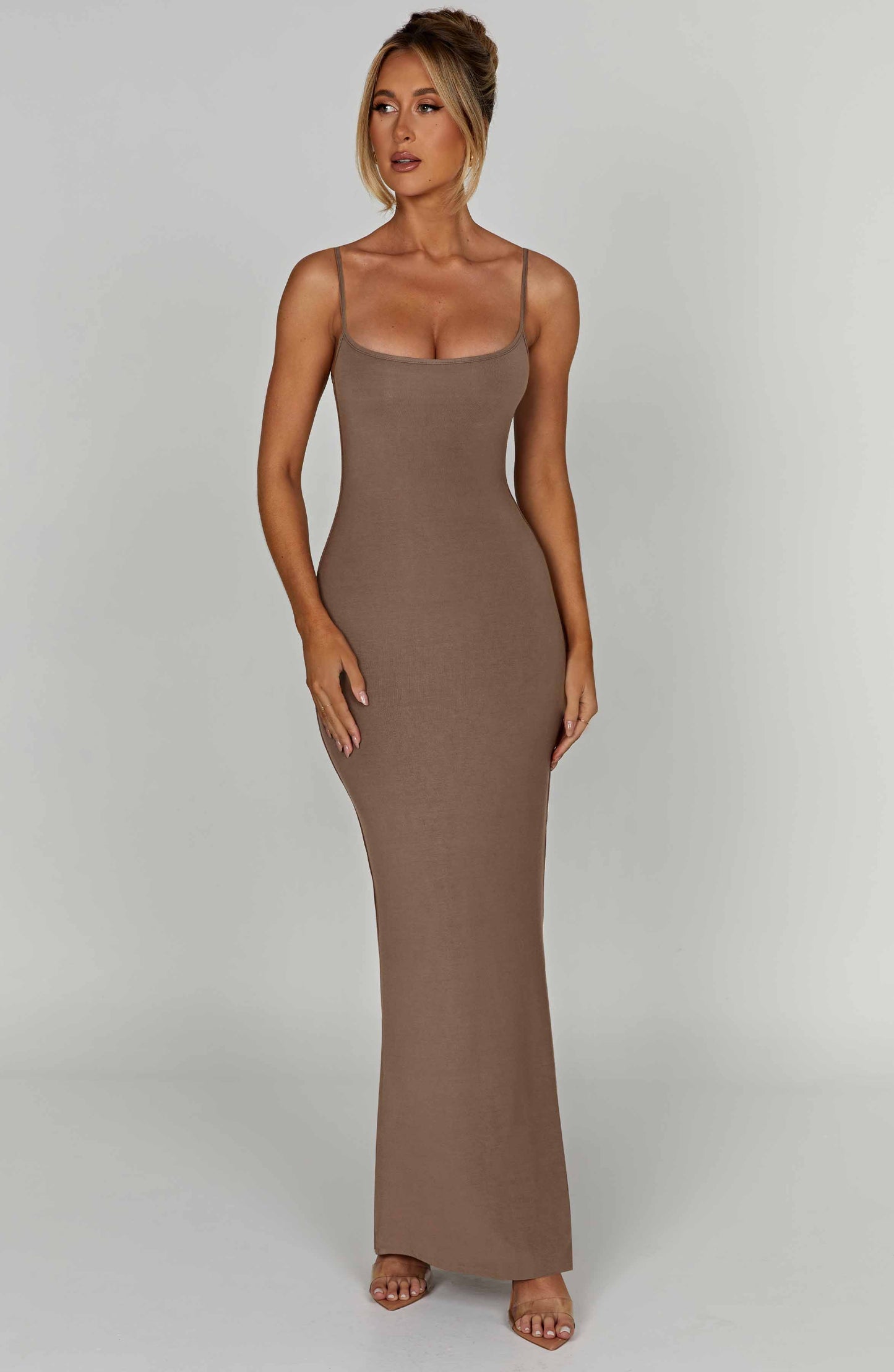 Saskia Maxi Dress - Mocha