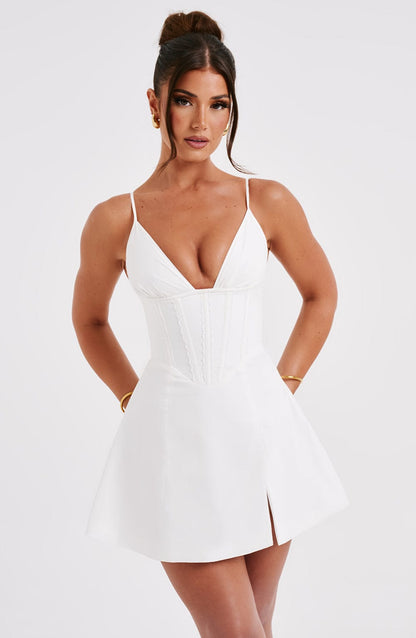 Sela Mini Dress - Ivory