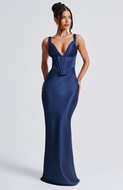 Shae Maxi Elbise - Navy