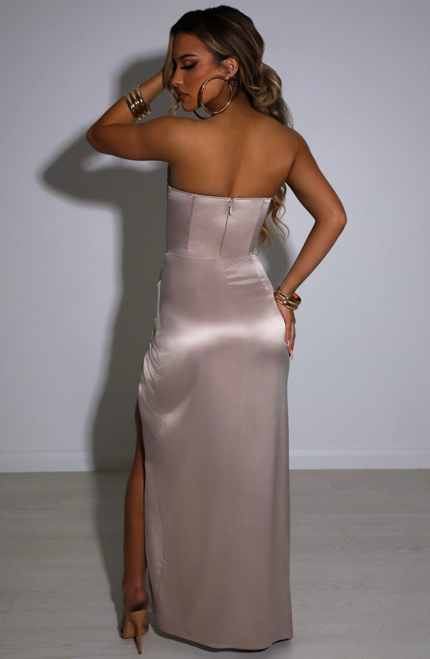 Sianna Maxi Dress - Champagne