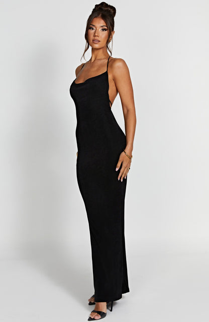 Talisa Maxi Dress - Black