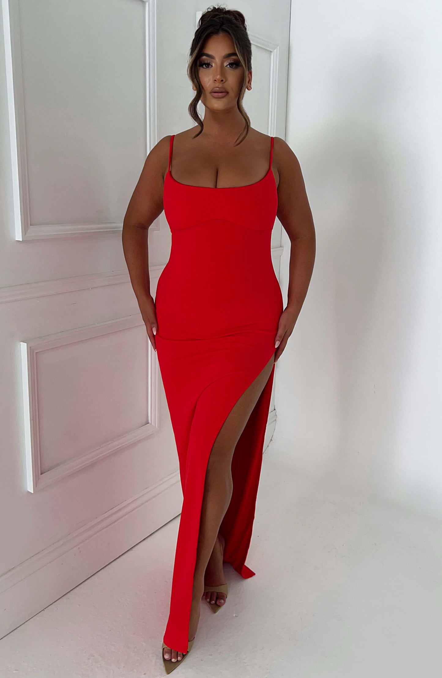 Tiarne Maxi Dress - Red