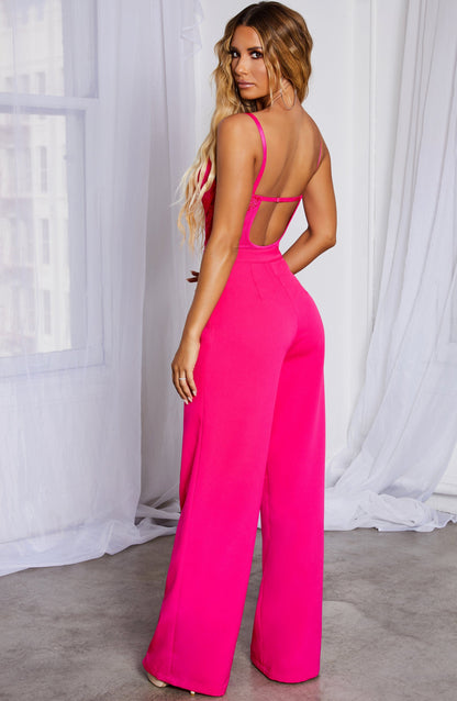 Pantalon Vivian - Pembe