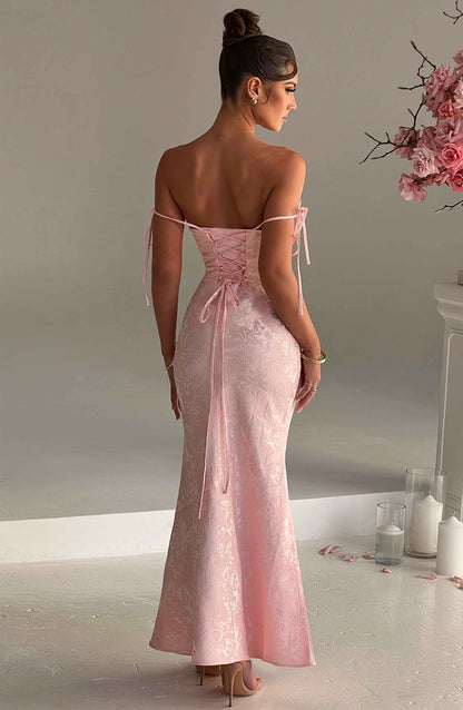 Whitney Maxi Dress - Blush