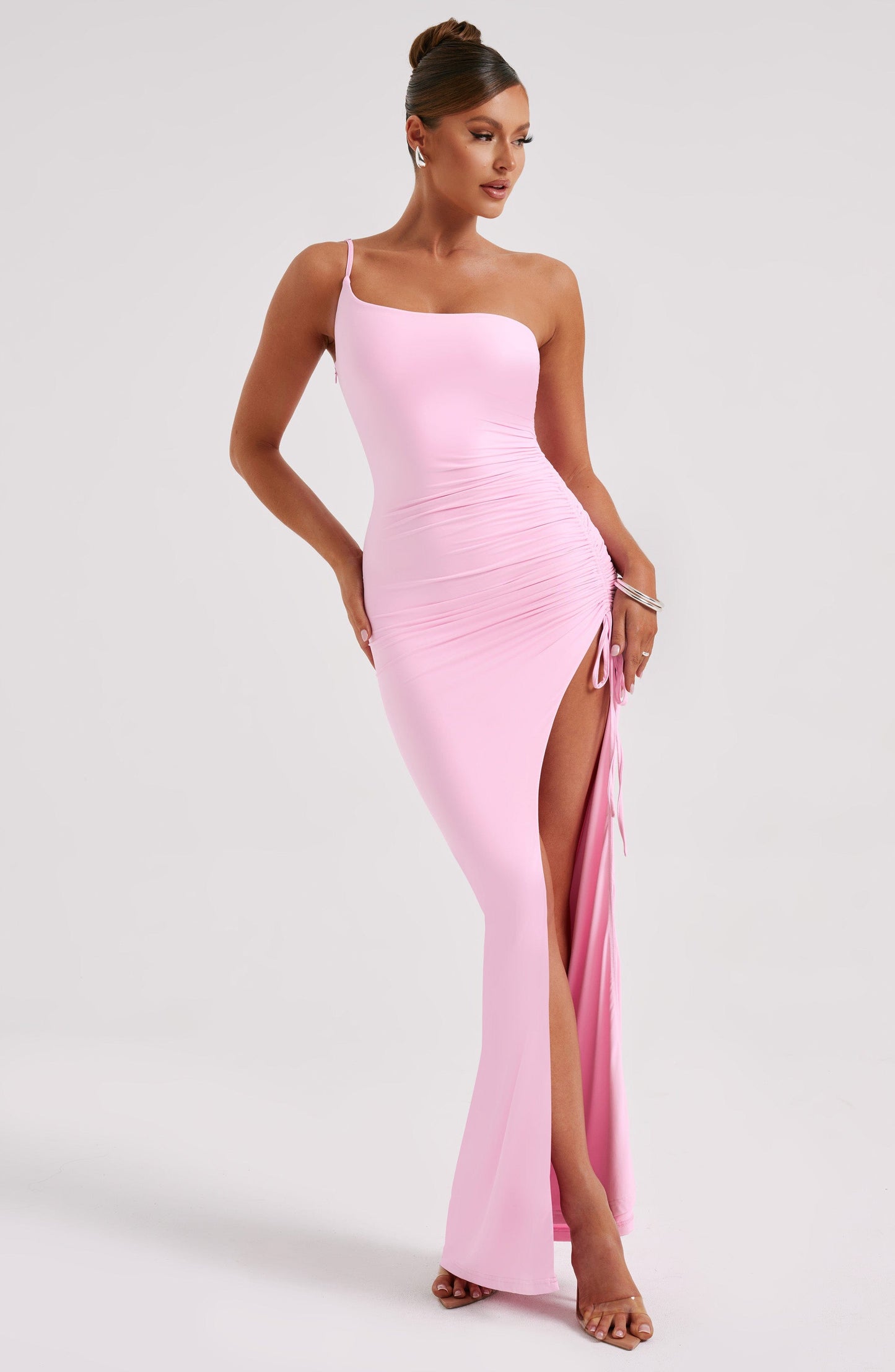 Robe longue Zuri - Rose