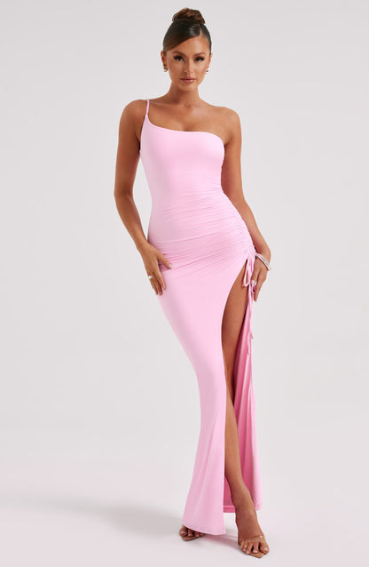 Robe longue Zuri - Rose