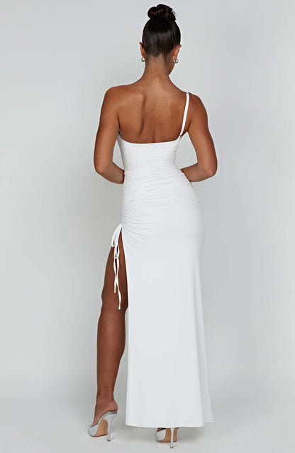 Robe longue Zuri - Blanc